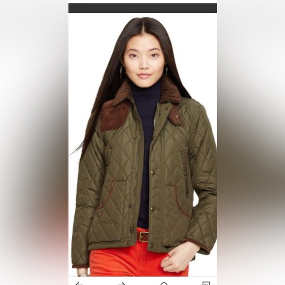 Ralph Lauren Polo Women’s Quilted Barn Jacket - Picture 2 of 4